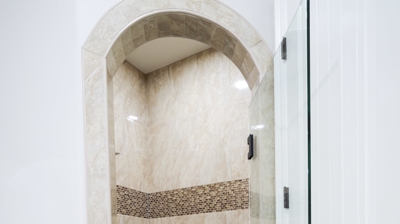 Arched Shower Photo