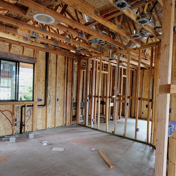 new addition in construction Photo